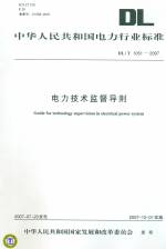 電力技術監督導則  DL/T 1051-2007